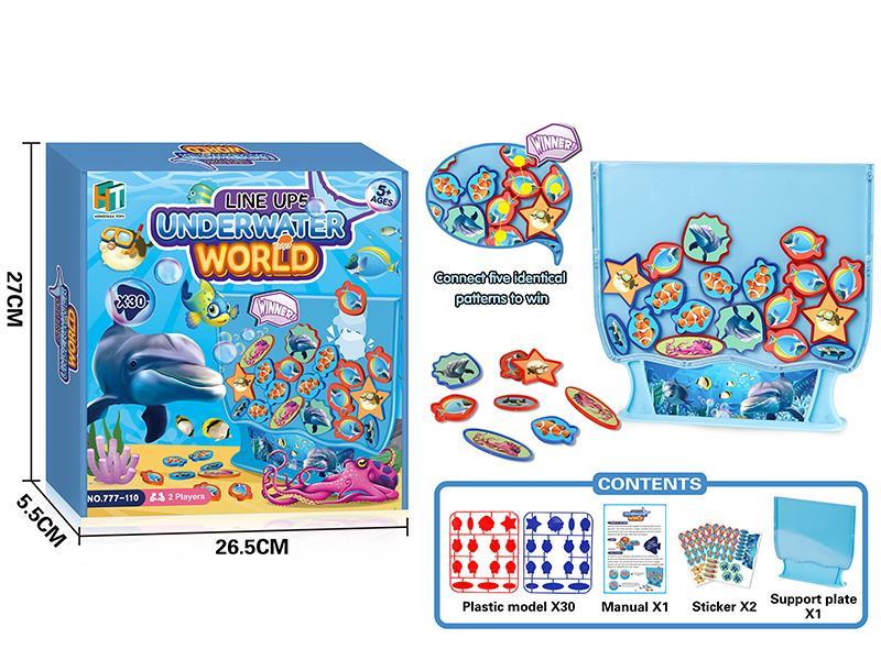 Underwater World 5 Connect Game