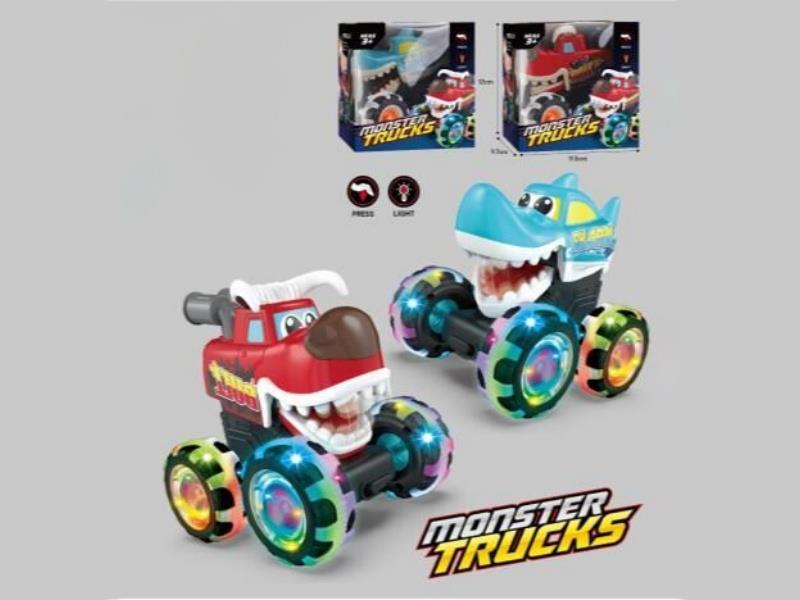 Light Press The Car/Two-Color Wheels