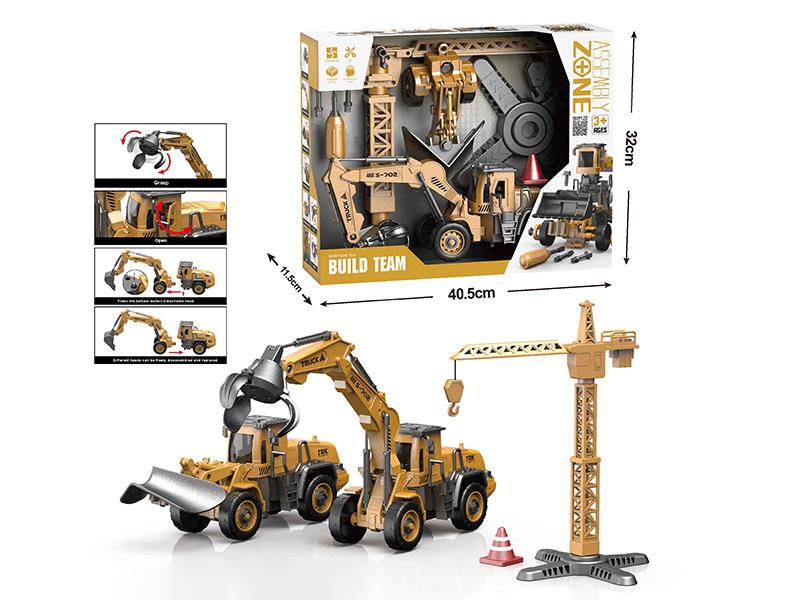 DIY Assembly Inertia Engineering Truck 2 In 1