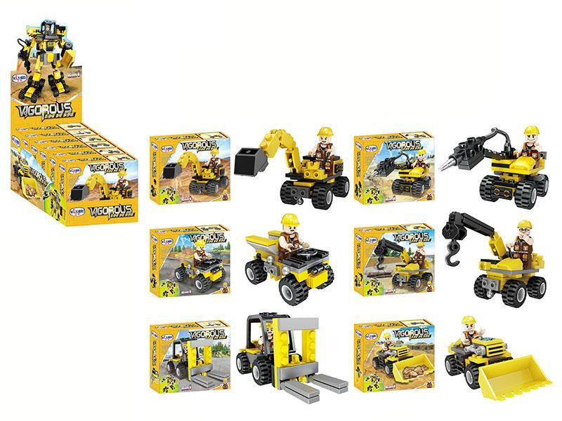 6 In 1 God Of War Building Blocks 6pcs/Box