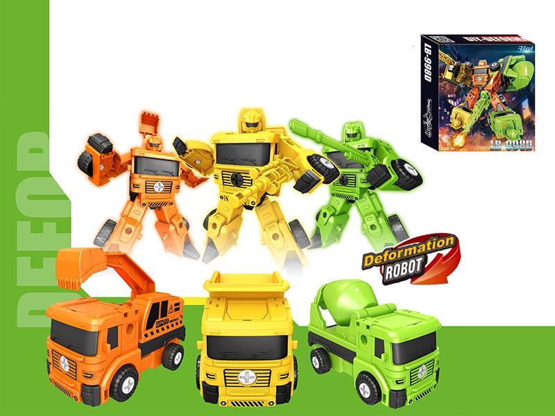 DIY Assembly Deformation Engineering Truck 3 In 1