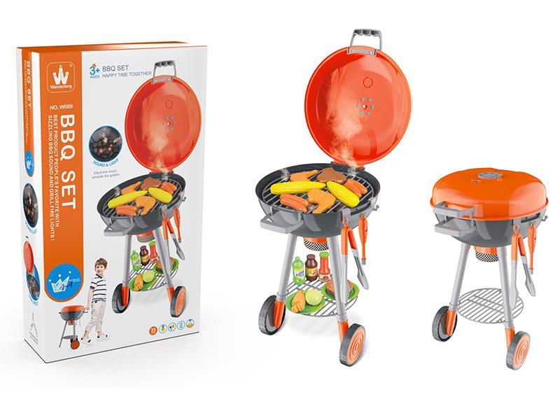 Smoking BBQ Grill (With Light IC)