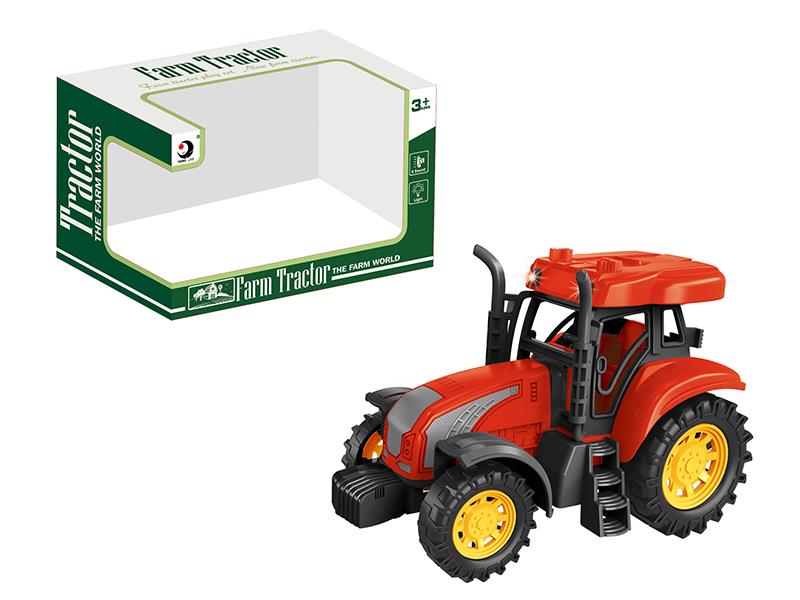 Friction Farm Tractor With Lights And Music