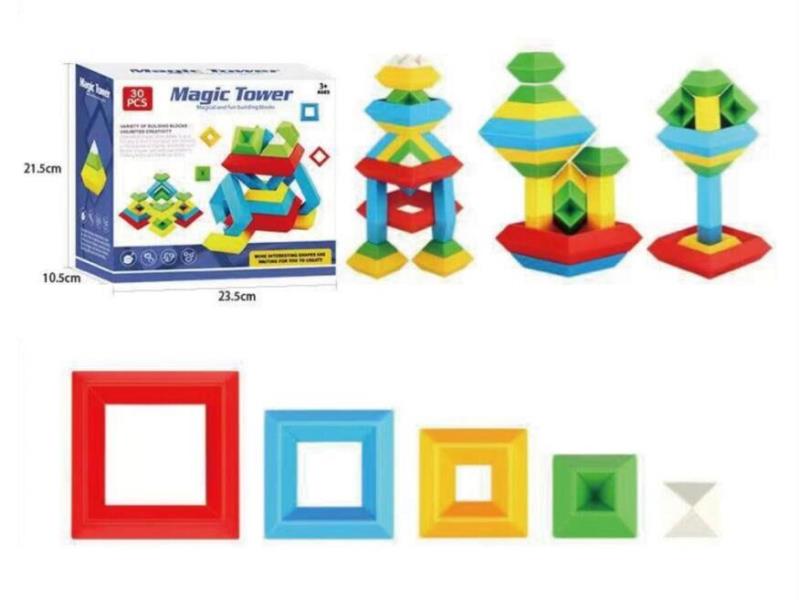 Luban Tower Building Blocks