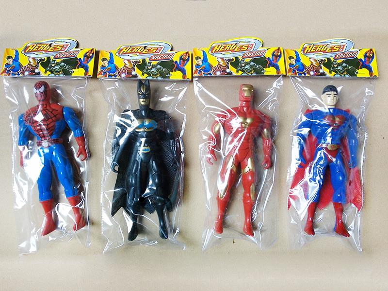 Spider-Man, Batman, Superman, Iron Man With Lights