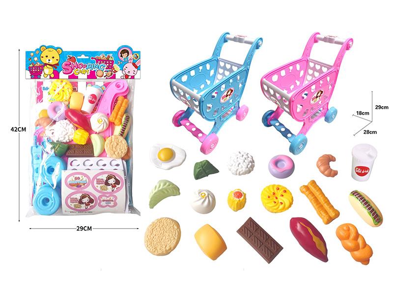 Snack + Shopping Cart