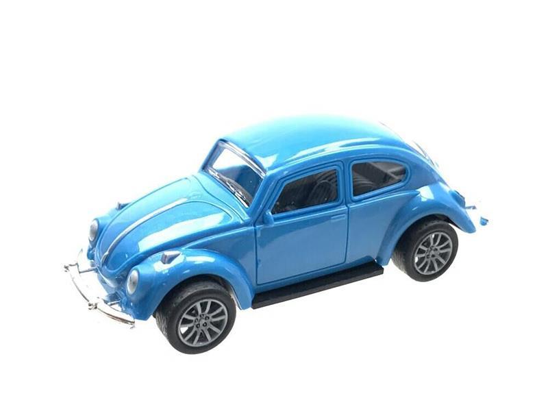 Pull Back Plastic Vintage Car