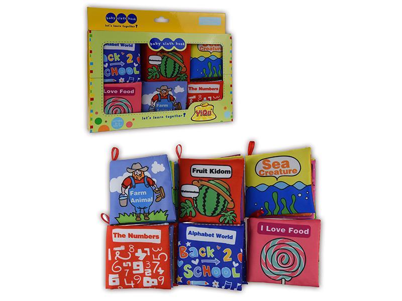 6 Baby Cloth Book