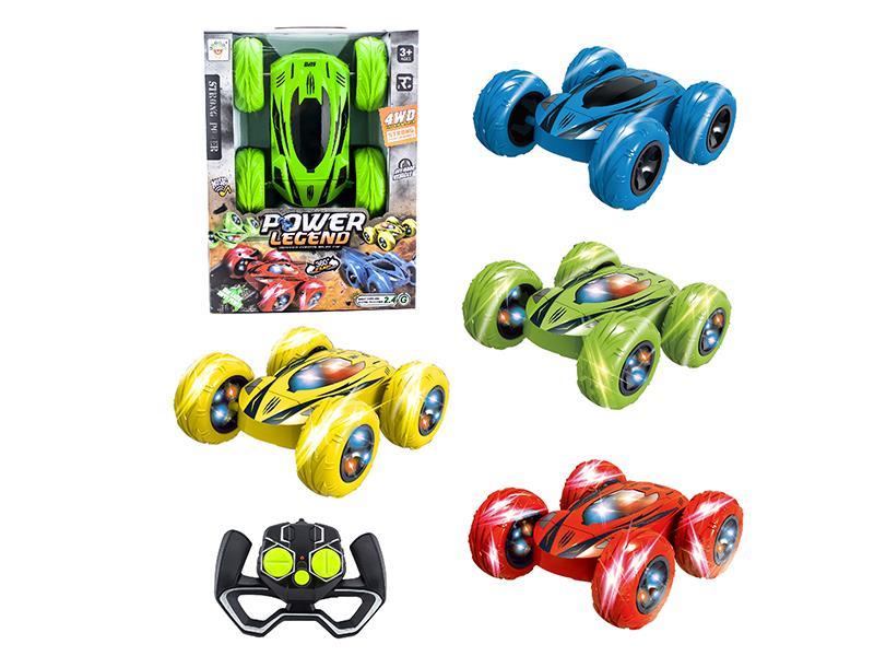 2.4G Double-Sided  Stunt Car With Light And Music