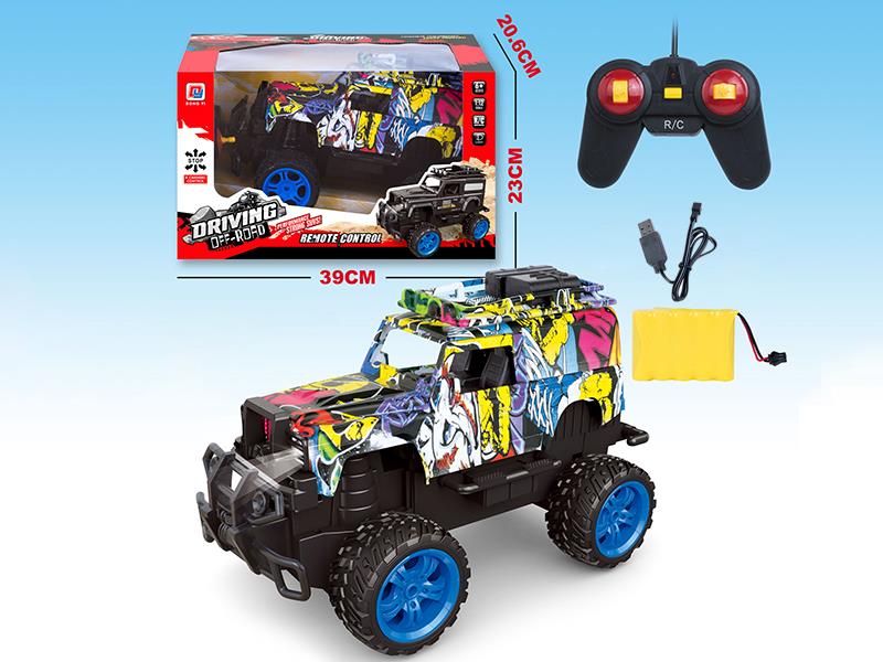 1:12 Land Rover Defender 4-Channel Remote Control Water Transfer Printing Off-Road Vehicle