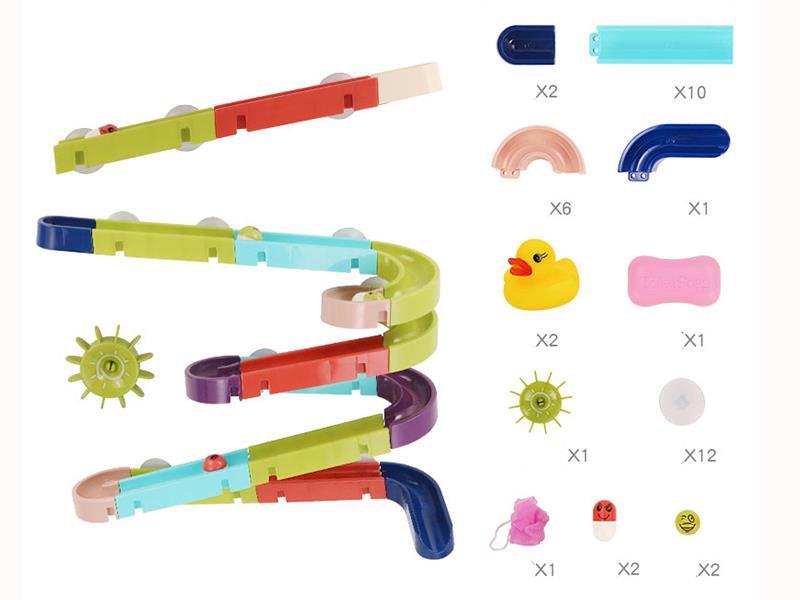 Bathroom Track Water Toys