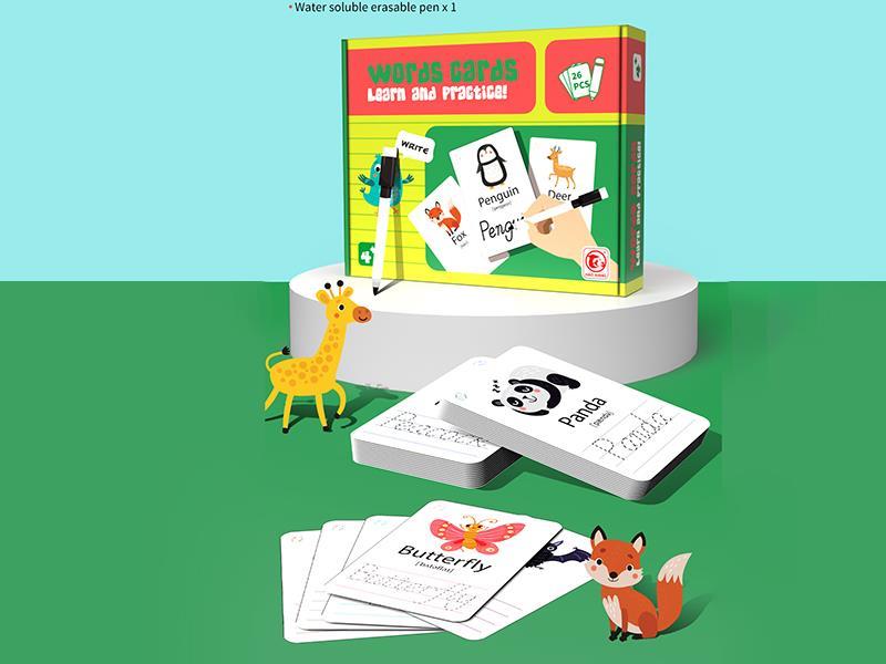 Words Cards(Learn And Practice)26pcs