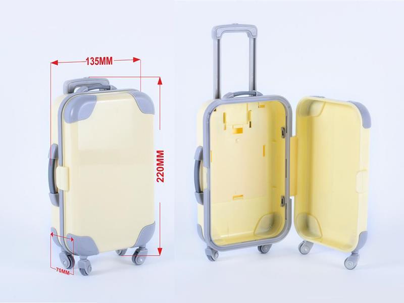 Storage Large Luggage(Solid Color Yellow)