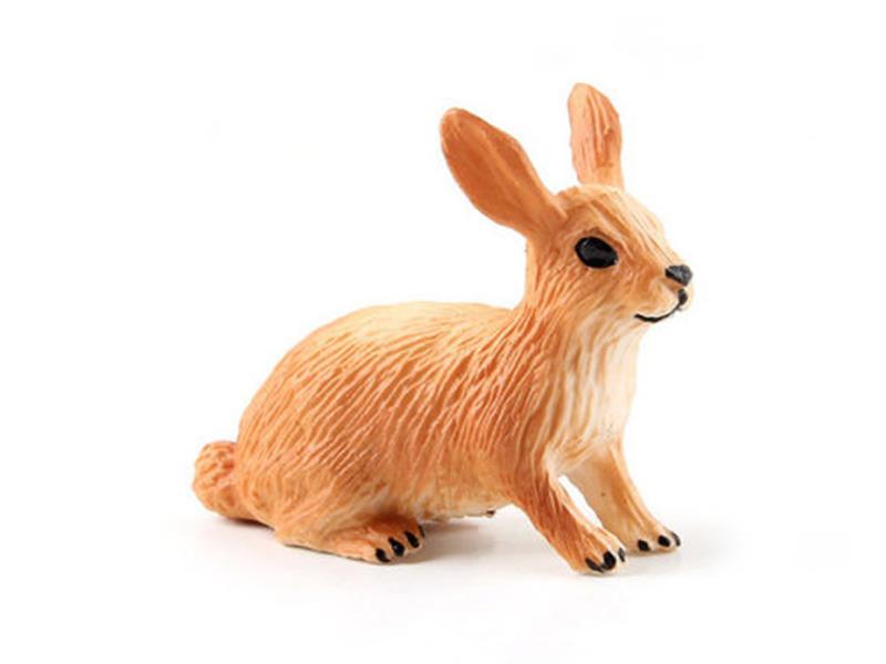 Sitting Yellow Rabbit