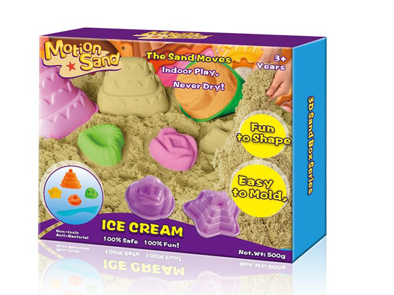 Space Sand Set(500g Sand, 5 Molds)