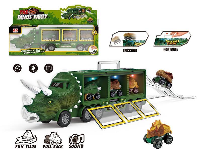 Friction Dinosaur Storage Truck