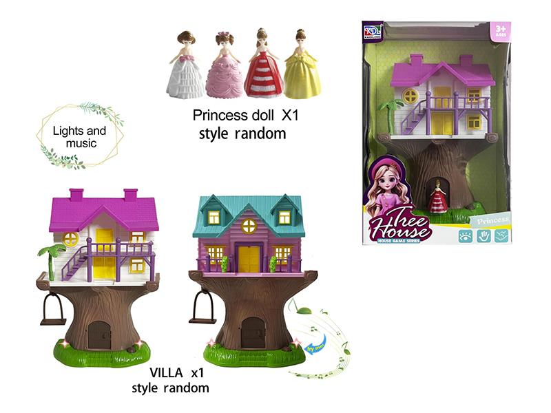 Princess Doll Tree House Toy
