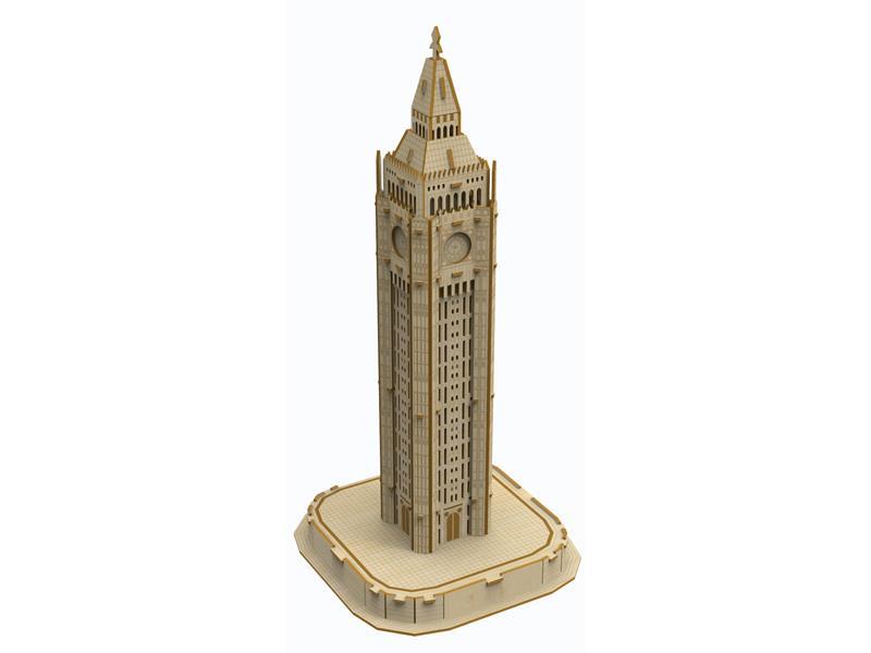 61PCS Wooden Puzzle Of Big Ben