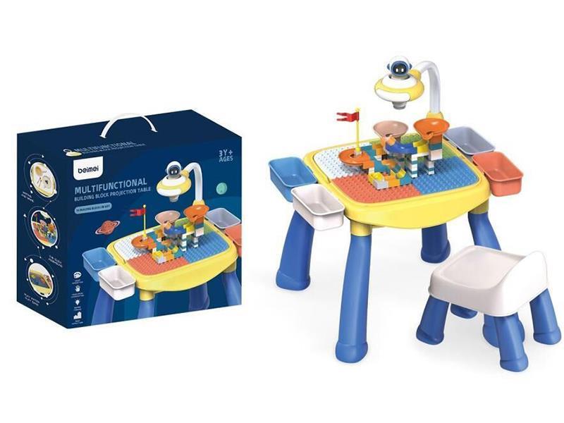 Multifunctional Building Block Projection Table