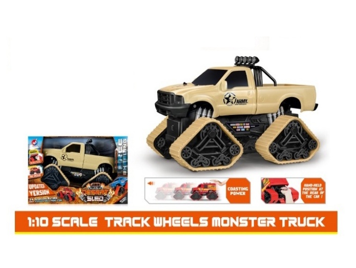 1:10 Firewheel Military Pickup Truck Inertia Vehicle