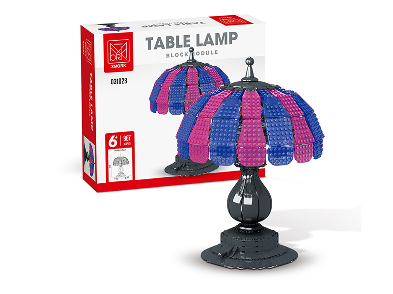 Table Lamp Building Blocks 987pcs