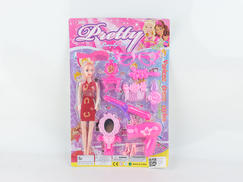 Fashion Doll + Adornment Toys