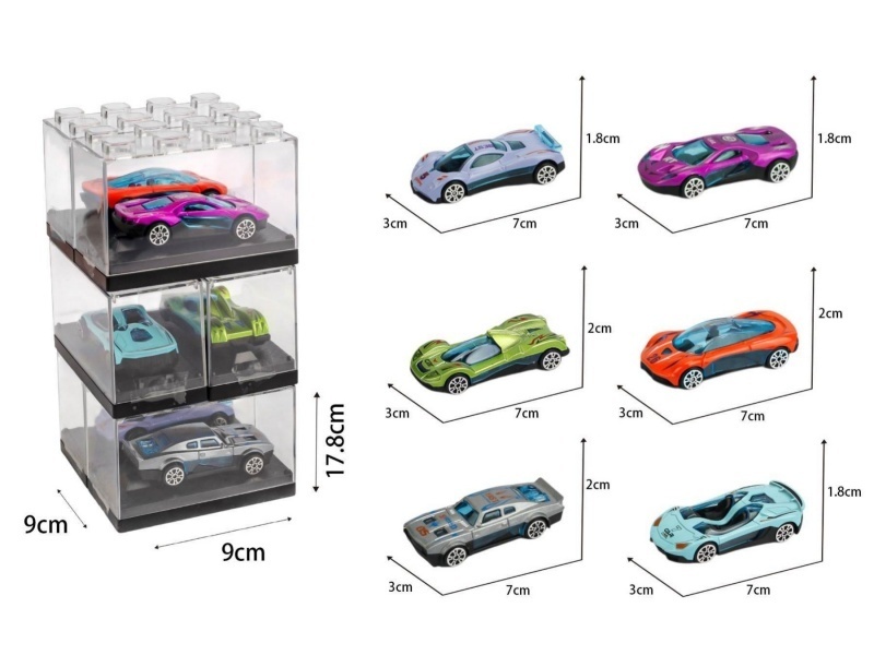 1:64 Alloy Sliding Car