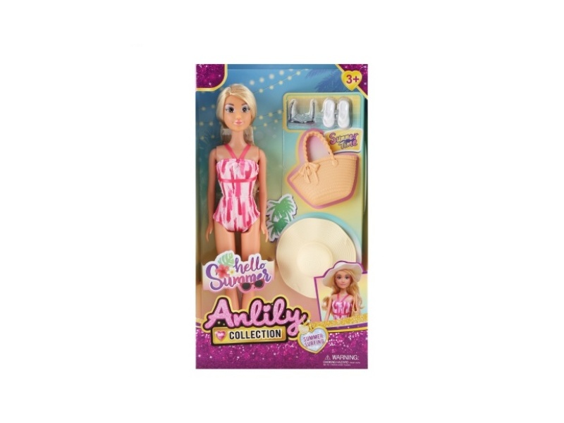 11.5-Inch Solid Doll (Brown Skin Color)