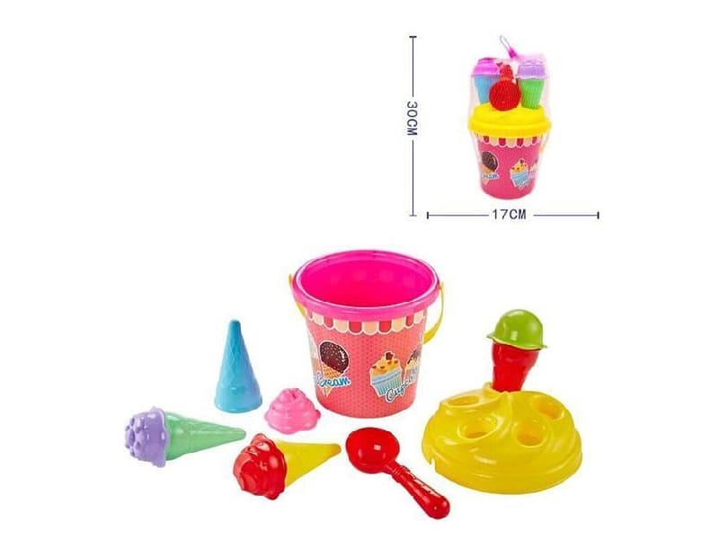 11-Piece Beach Bucket Set