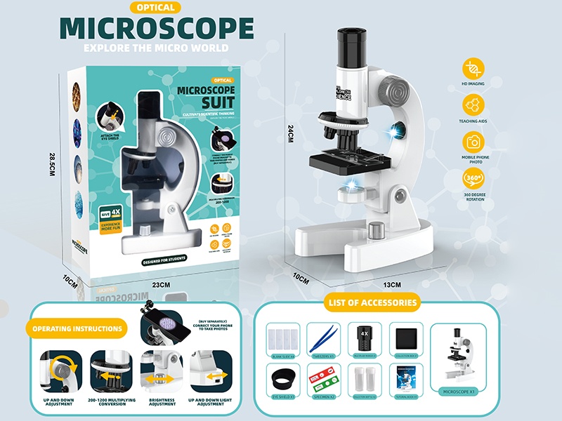 Optical Microscope Teaching Kit