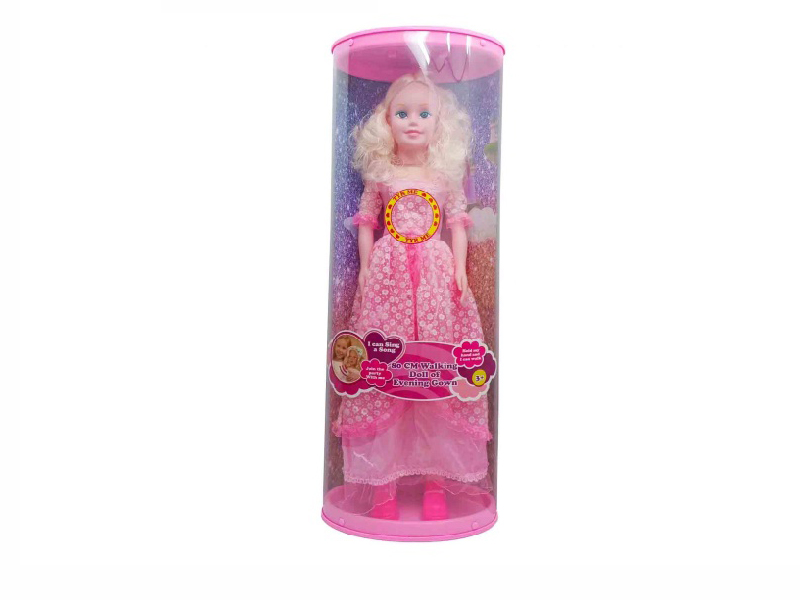80cm Fashion And Walking Doll With Music(2xAG3 Batteries)