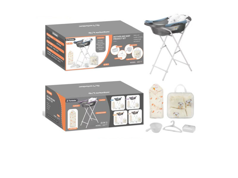 Eight-Piece Set Of Stand Bathtub
