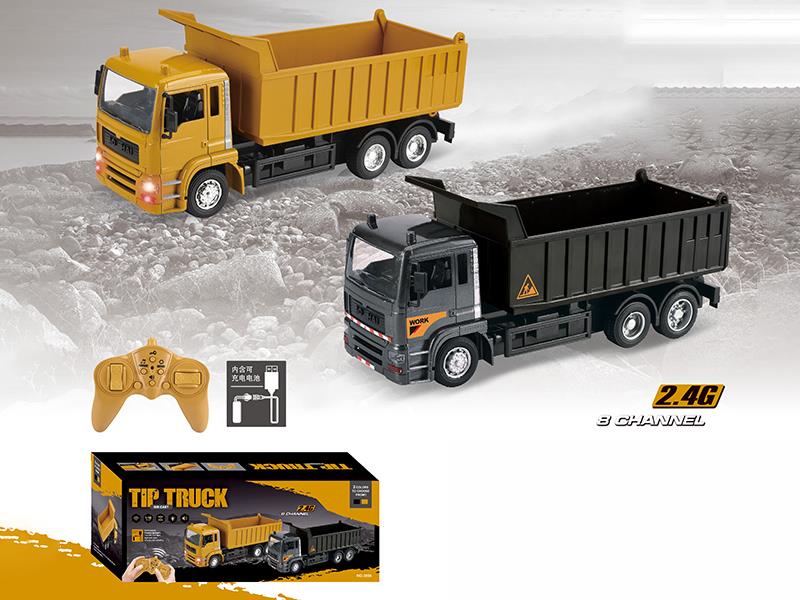 2.4G Remote Control Alloy Dump Truck