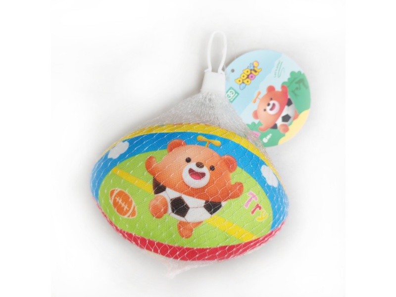 6-Inch Rugby Ball With Bells