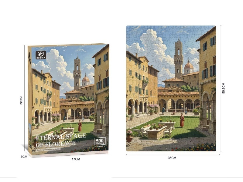 Oil Painting Puzzle (500 Pieces)