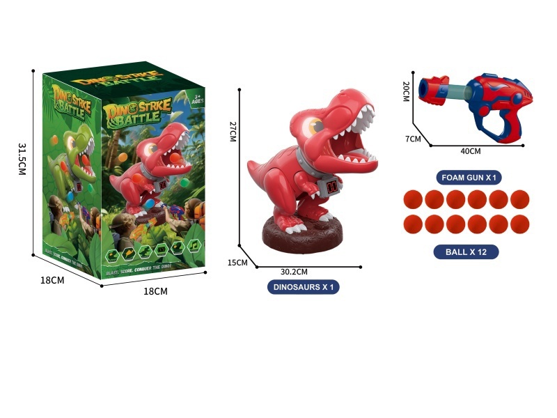 Electric Universal Light, Music, Scoring And Shooting Dinosaurs
