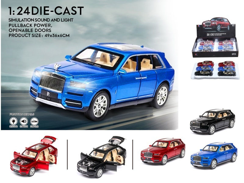 1:24 Rolls-Royce Cullinan Model
