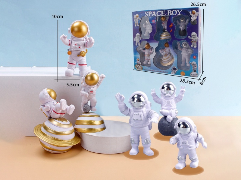 Star Astronaut Gold + Silver Plated