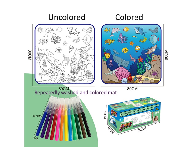 Graffiti Blanket Ocean Style