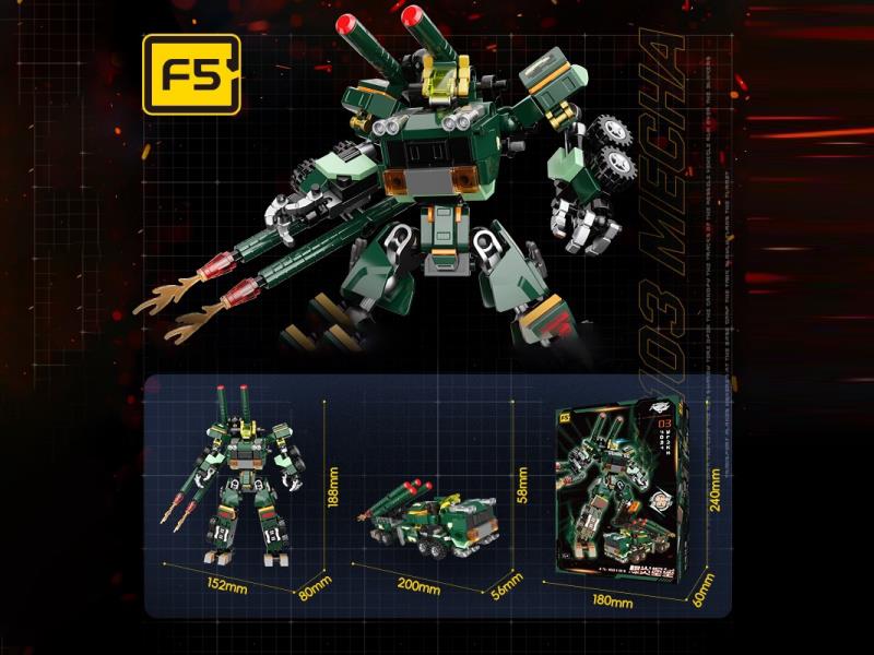 Building Block: Blazing Fortress