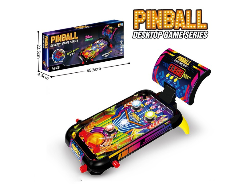 Pinball Desktop Game(With Lights, Music, And Score Counter)