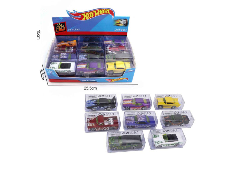 1:64 Alloy Retro Muscle Bike (Single Piece Price /24 Pieces Per Box)