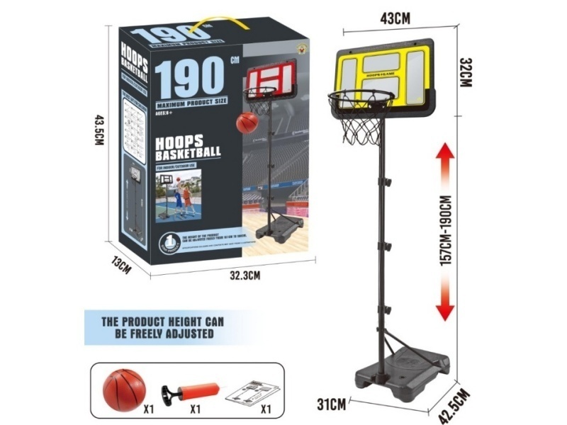 Enhanced Basketball Stand