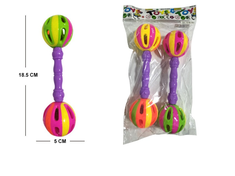 Baby Bell Balls 2 5Cm Ball Double Headed Bells