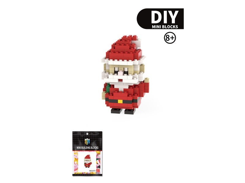 Christmas Series - 218 PCS Of Santa Claus Building Blocks