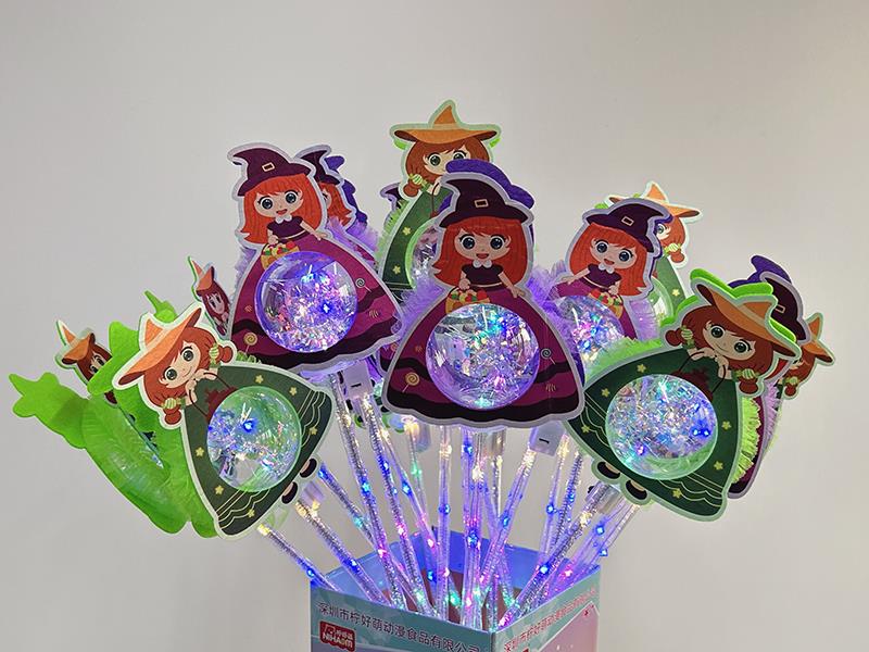 Halloween Witch Flash Stick