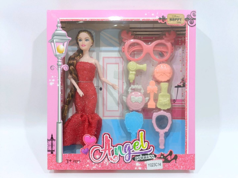 11 "Solid Body 9 Joints Doll