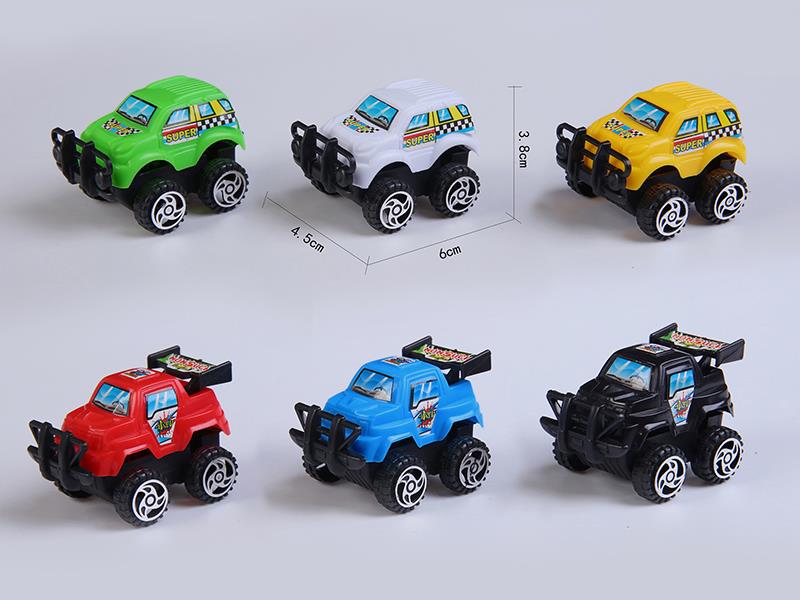 Pull Back Q Version Off-Road Vehicle