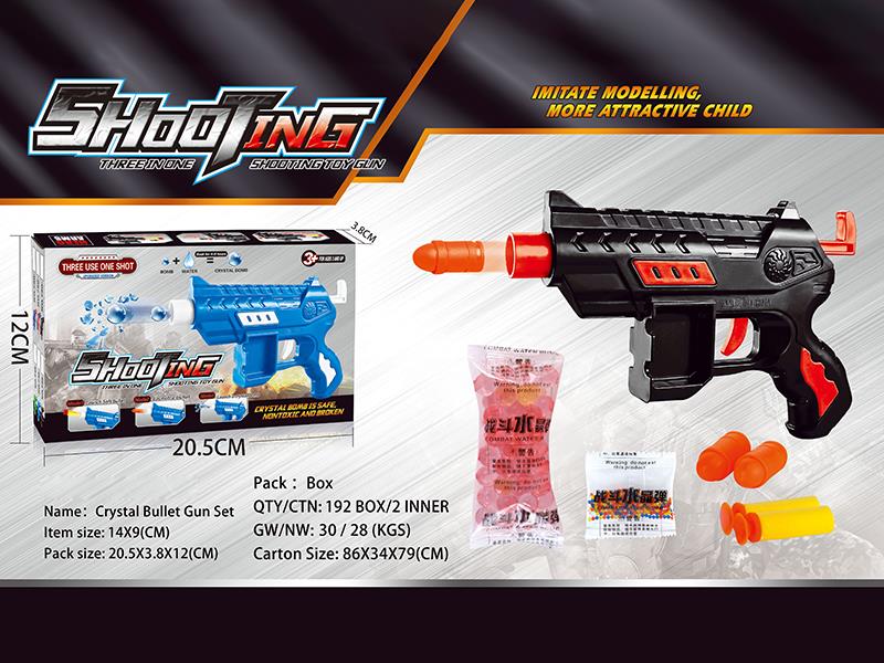 Crystal Bullet Gun Set