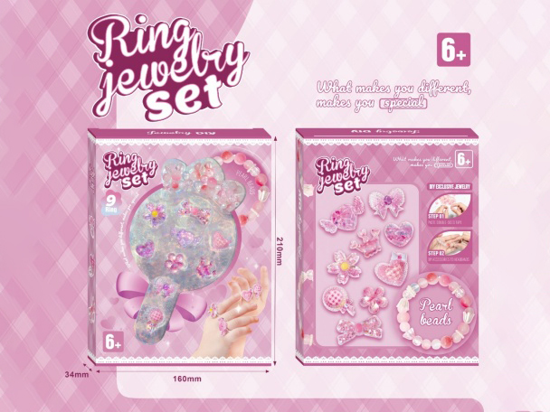 Pandora Bracelet And Ring Set